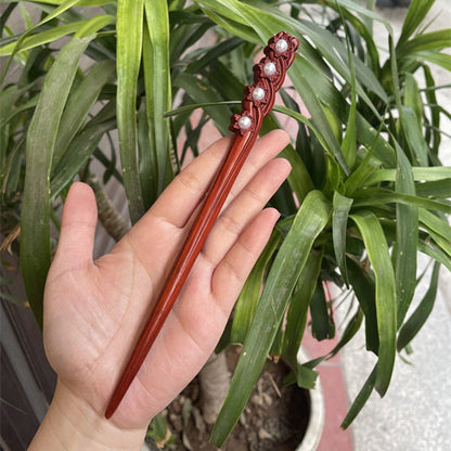 PF140 - 20cm Rosewood Hair Sticks - Wholesale
