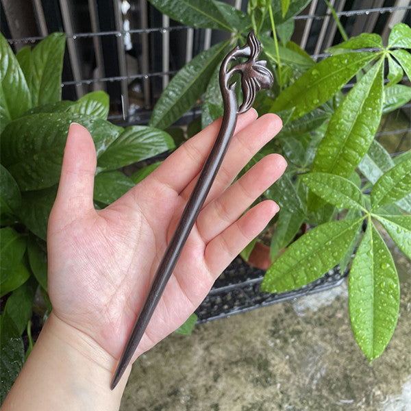 PF142 - 20cm African Blackwood Hair Sticks - Wholesale
