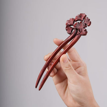 PF143 - Intricate Wooden Hair Sticks - Wholesale