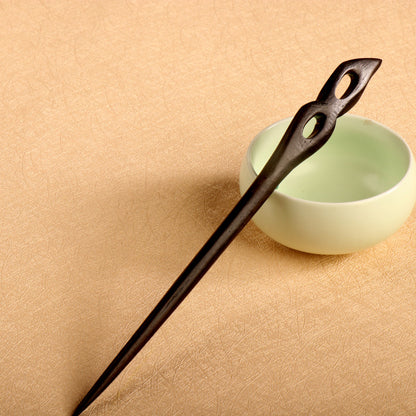 PF084 - 18cm Ebony Hair Sticks - Wholesale