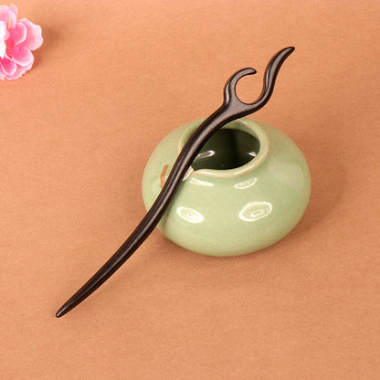 PF094 - 18cm African Blackwood Hair Sticks - Wholesale