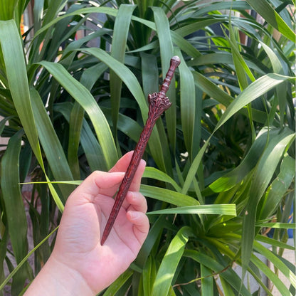 PF143 - Intricate Wooden Hair Sticks - Wholesale
