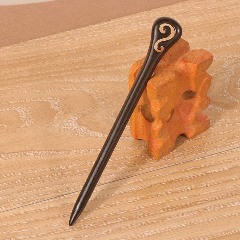 PF093 - 15cm African Blackwood Hair Sticks - Wholesale