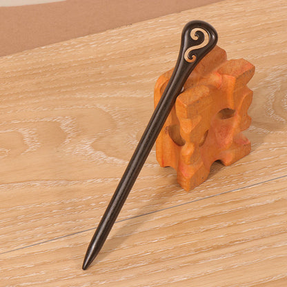 PF093 - 15cm African Blackwood Hair Sticks - Wholesale
