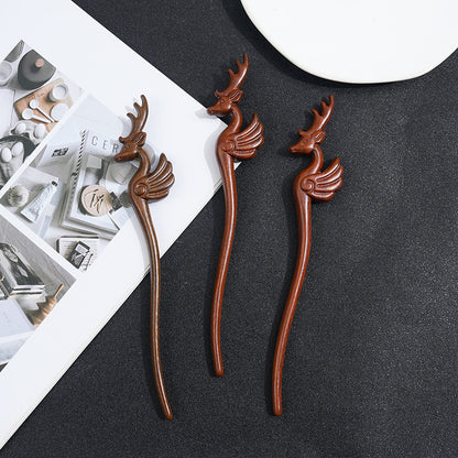 PF185 - 19cm Lacewood Hair Sticks - Wholesale
