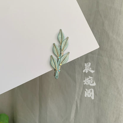 PF014 - Leaves Chanhua Hair Clip - Wholesale