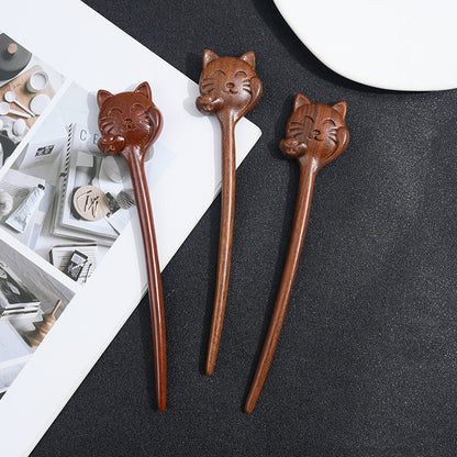PF185 - 19cm Lacewood Hair Sticks - Wholesale