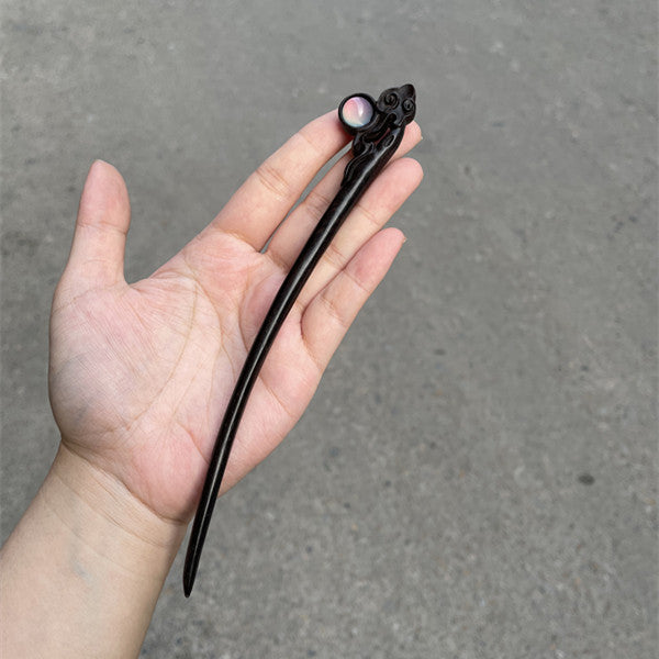 PF141 - 18cm African Blackwood Hair Sticks - Wholesale