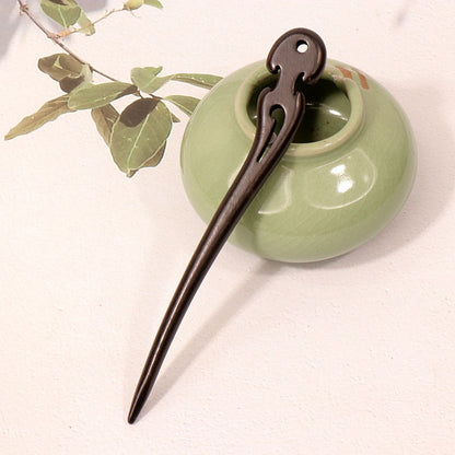 PF082 - 15cm Ebony Hair Sticks - Wholesale