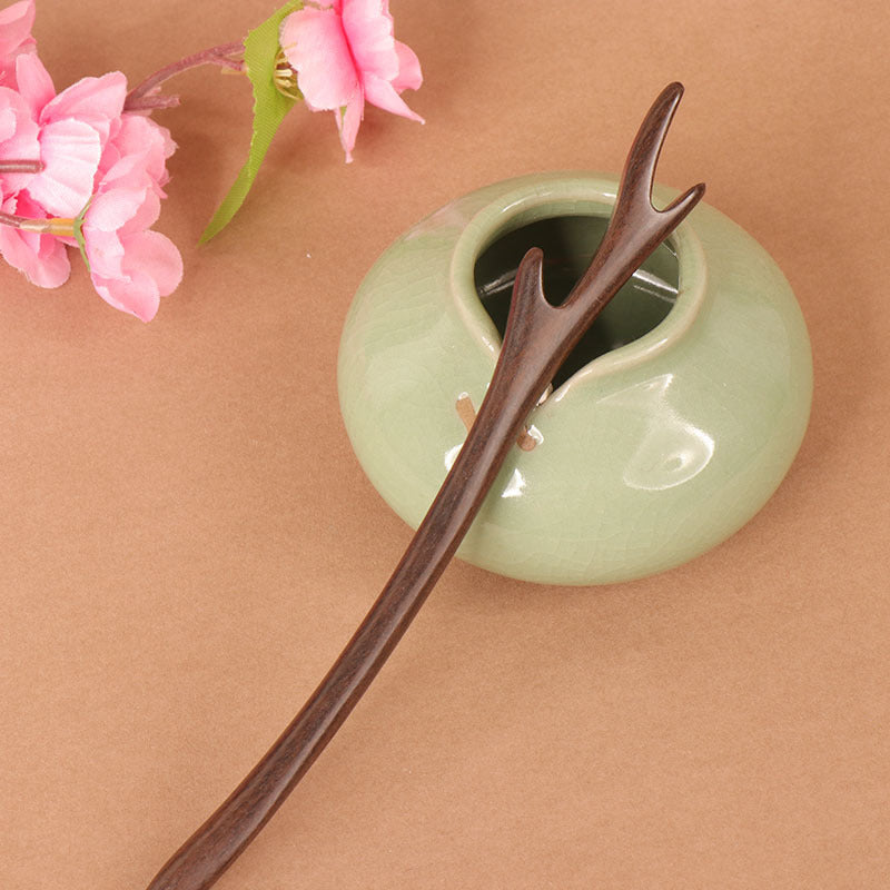 PF078 - 18cm Big-Leaf Rosewood Hair Sticks - Wholesale