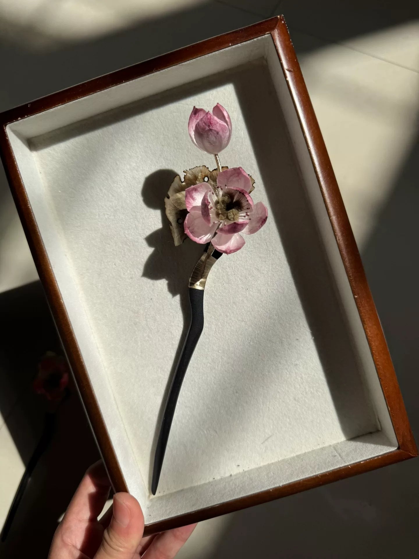 PF286 - Lotus Flower Ronghua Hairpin - Wholesale