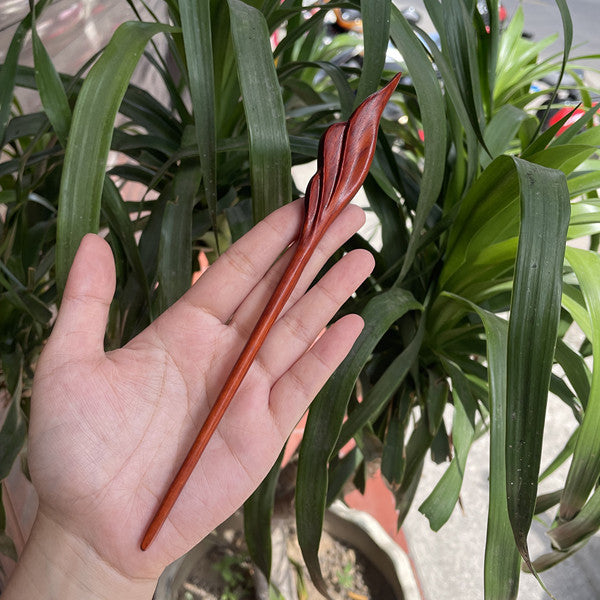 PF140 - 20cm Rosewood Hair Sticks - Wholesale