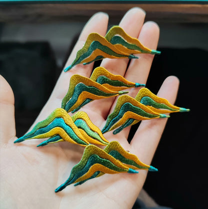 PF067 - Mountain Chanhua Brooch - Wholesale