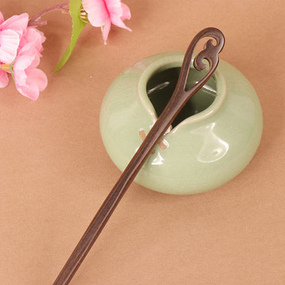 PF078 - 18cm Big-Leaf Rosewood Hair Sticks - Wholesale