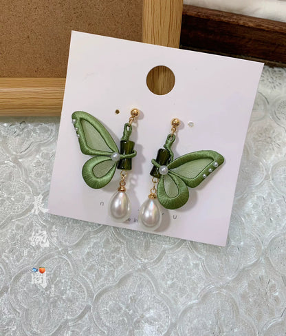 PF034 - Butterfly Chanhua Earrings - Wholesale