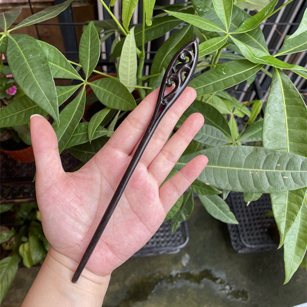 PF142 - 20cm African Blackwood Hair Sticks - Wholesale