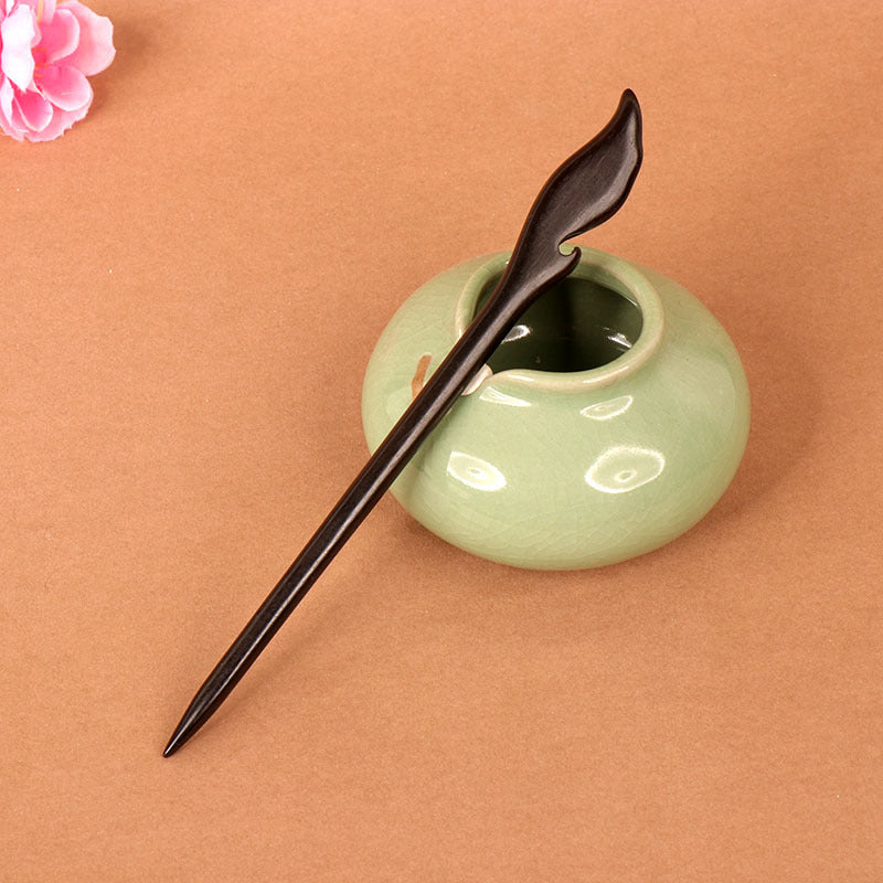 PF094 - 18cm African Blackwood Hair Sticks - Wholesale