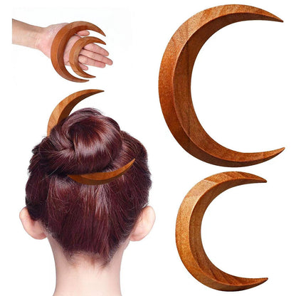 PF166 - Wooden Hair Sticks - Wholesale