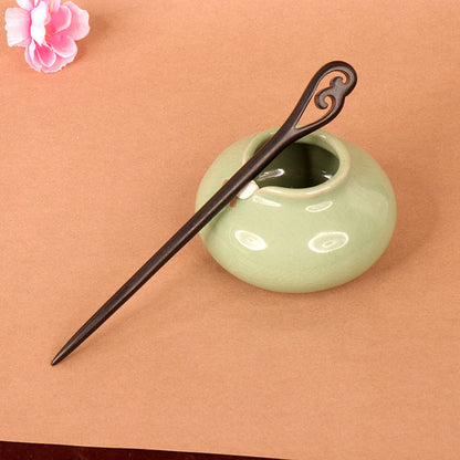 PF094 - 18cm African Blackwood Hair Sticks - Wholesale