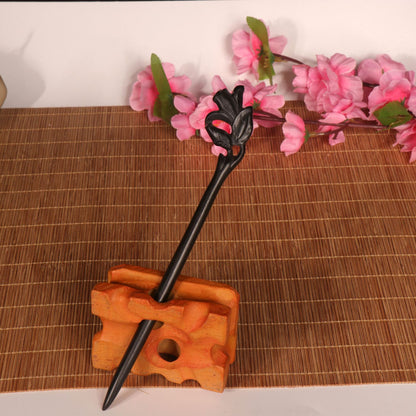 PF131 - 18cm African Blackwood Hair Sticks - Wholesale