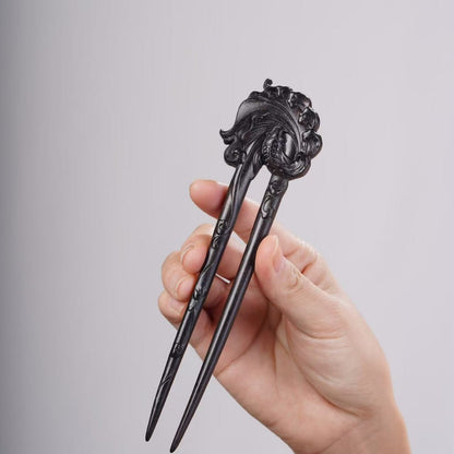 PF143 - Intricate Wooden Hair Sticks - Wholesale