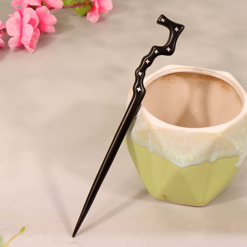 PF081 - 18cm Ebony Hair Sticks - Wholesale