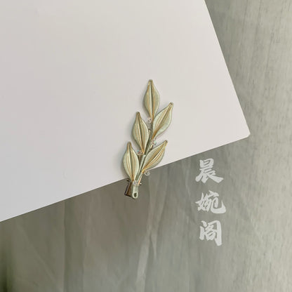 PF014 - Leaves Chanhua Hair Clip - Wholesale