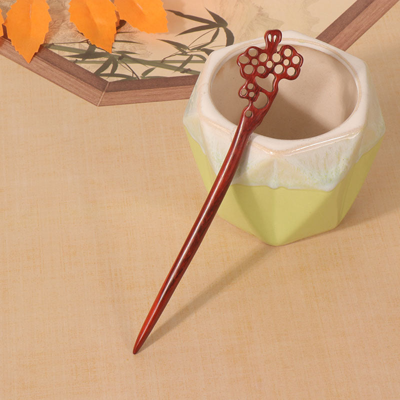 PF115 - 18cm Rosewood Hair Sticks - Wholesale