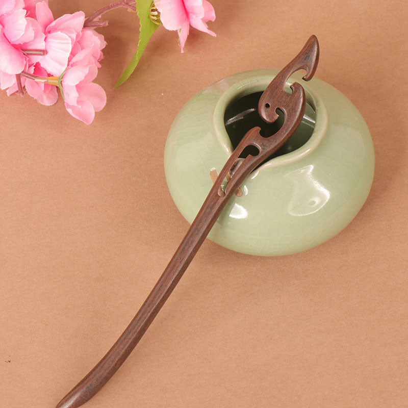 PF078 - 18cm Big-Leaf Rosewood Hair Sticks - Wholesale