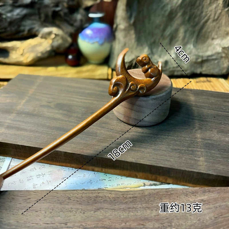 PF173 - 19cm Lacewood Hair Sticks - Wholesale