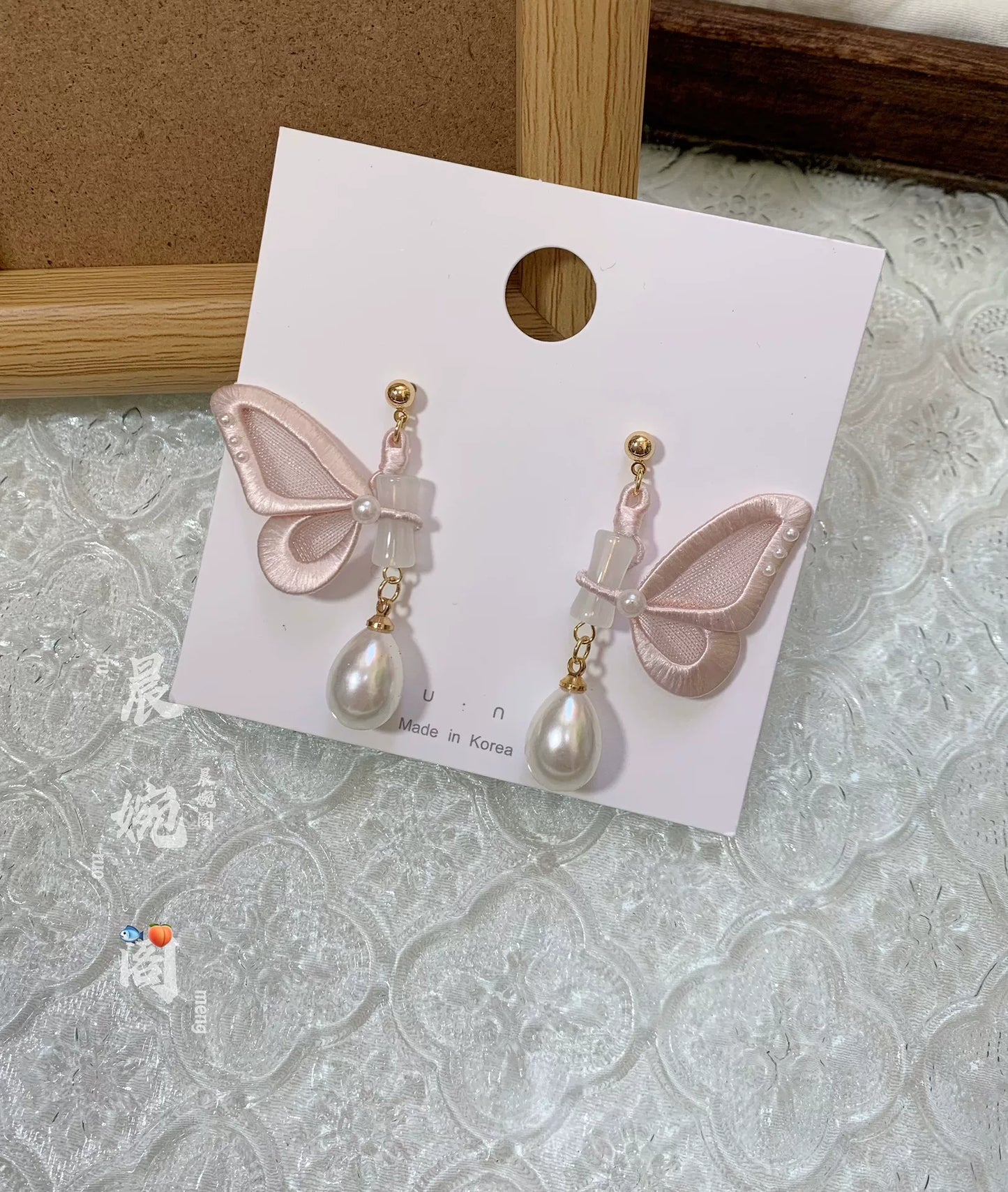 PF034 - Butterfly Chanhua Earrings - Wholesale