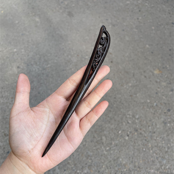 PF141 - 18cm African Blackwood Hair Sticks - Wholesale