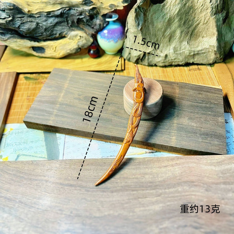 PF173 - 19cm Lacewood Hair Sticks - Wholesale
