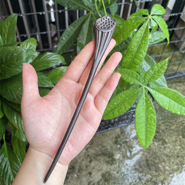 PF142 - 20cm African Blackwood Hair Sticks - Wholesale