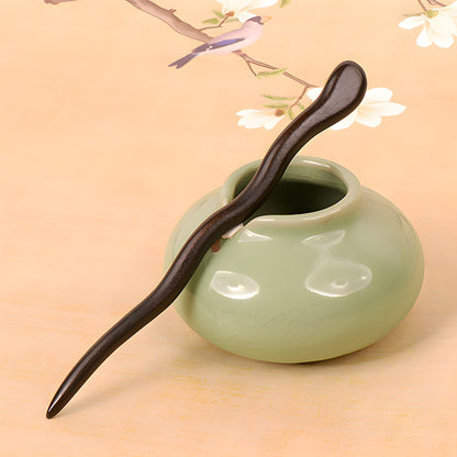 PF082 - 15cm Ebony Hair Sticks - Wholesale