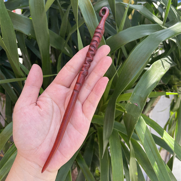 PF140 - 20cm Rosewood Hair Sticks - Wholesale