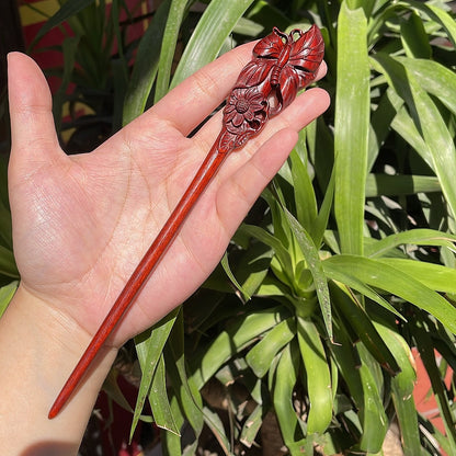 PF140 - 20cm Rosewood Hair Sticks - Wholesale
