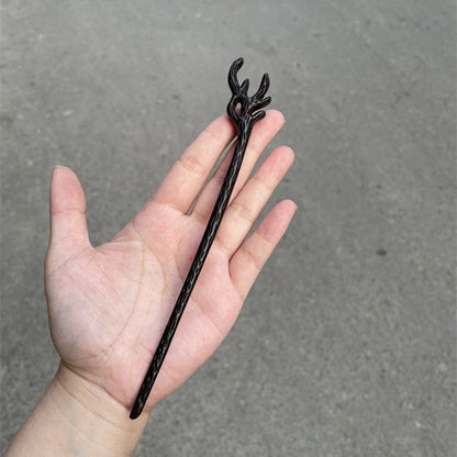 PF141 - 18cm African Blackwood Hair Sticks - Wholesale