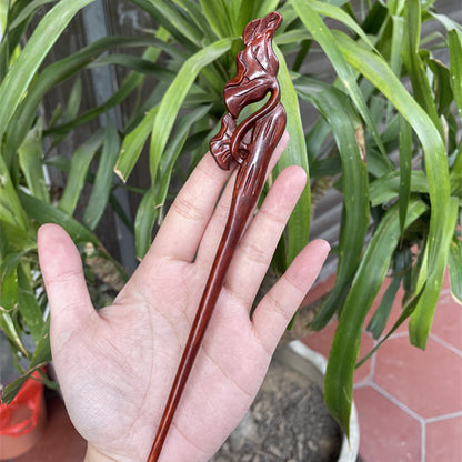 PF140 - 20cm Rosewood Hair Sticks - Wholesale