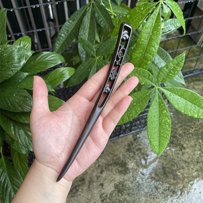 PF142 - 20cm African Blackwood Hair Sticks - Wholesale