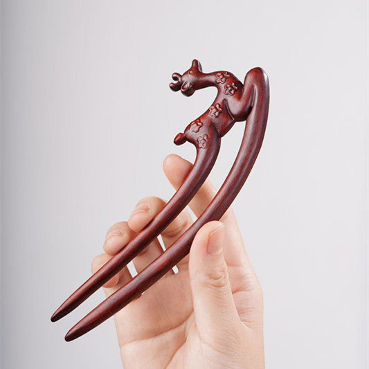 PF143 - Intricate Wooden Hair Sticks - Wholesale