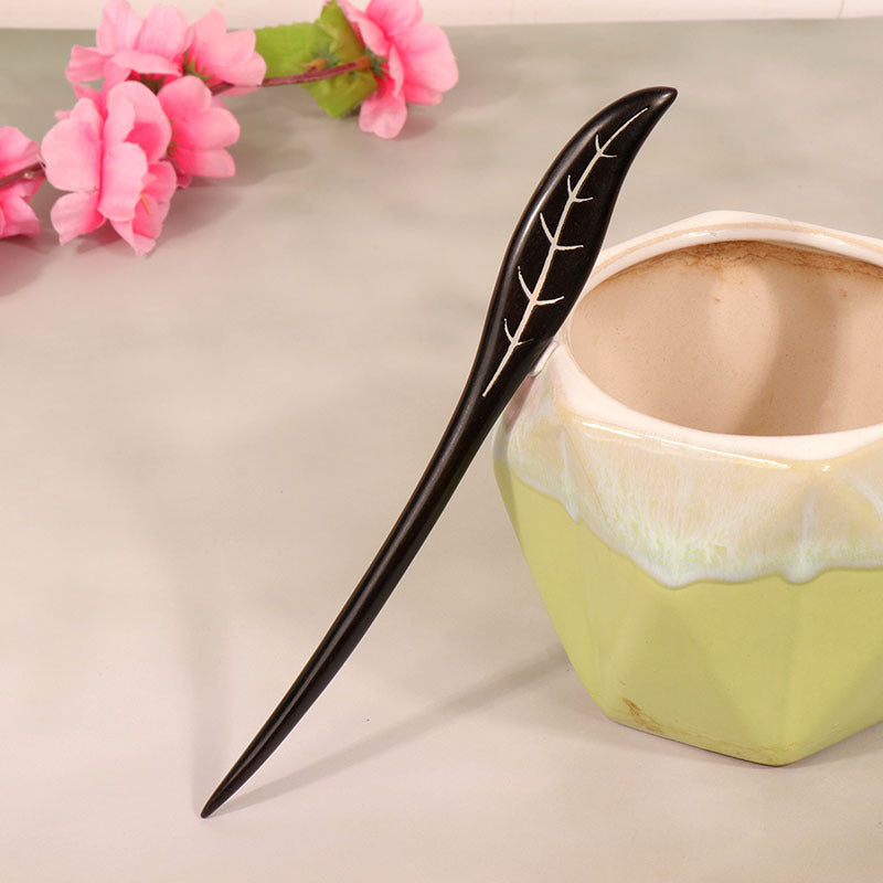 PF081 - 18cm Ebony Hair Sticks - Wholesale