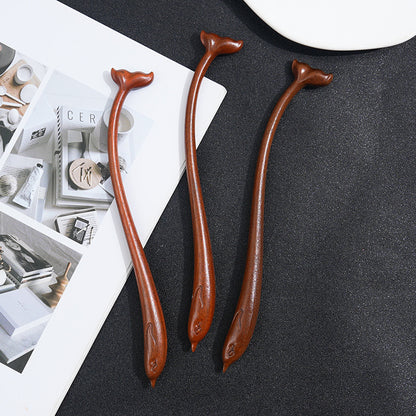 PF185 - 19cm Lacewood Hair Sticks - Wholesale