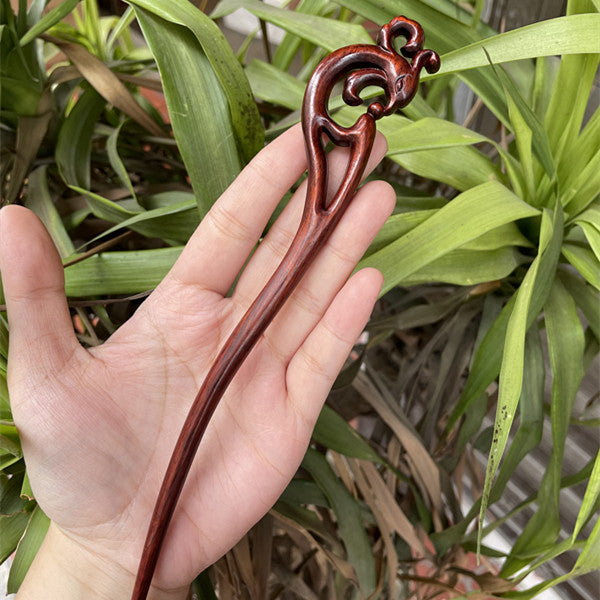 PF140 - 20cm Rosewood Hair Sticks - Wholesale