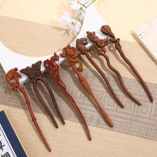 PF183 - Lacewood Hair Sticks - Wholesale