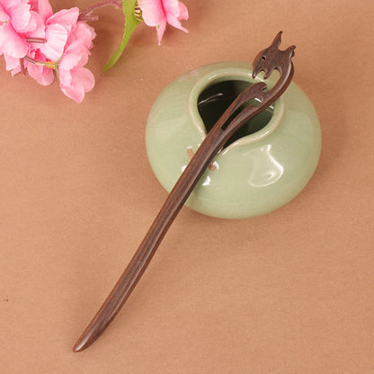 PF078 - 18cm Big-Leaf Rosewood Hair Sticks - Wholesale