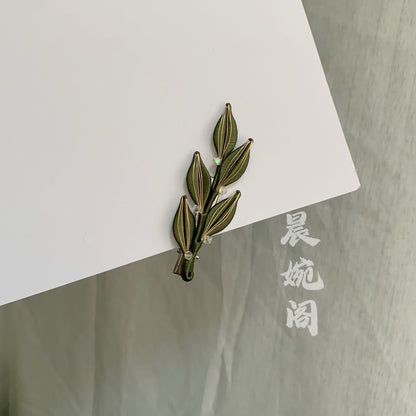 PF014 - Leaves Chanhua Hair Clip - Wholesale