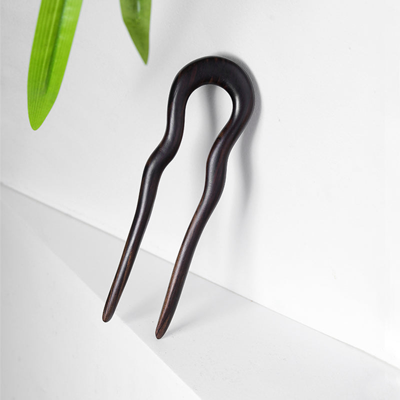 PF172 - 15cm Ebony Hair Sticks - Wholesale