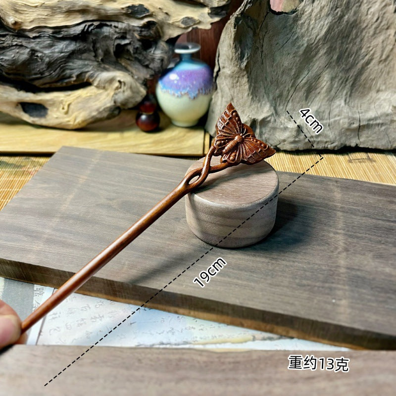 PF173 - 19cm Lacewood Hair Sticks - Wholesale