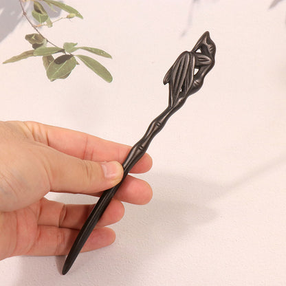 PF102 - 18cm Ebony Hair Sticks - Wholesale